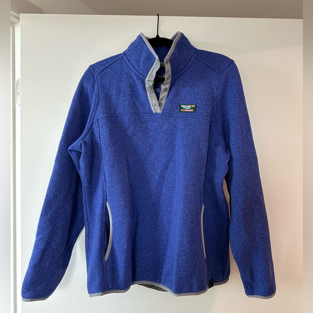 L.L. Bean Sweater Fleece Pullover